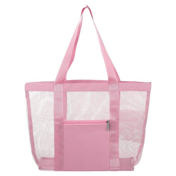 Mesh Beach Tote Bag, 1Pcs 13" X 4" X 13", Upgraded Beach Bags, Waterproof UwU - Picture 1 of 6